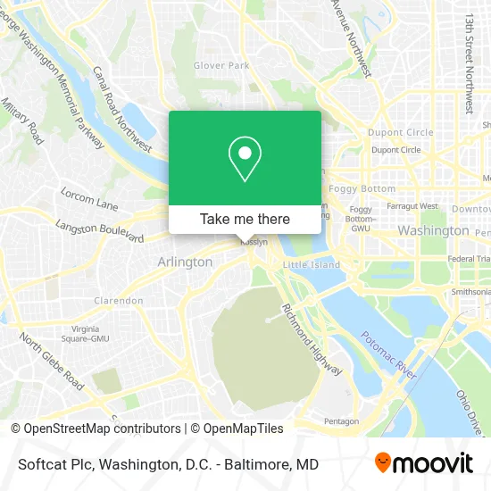 Softcat Plc map