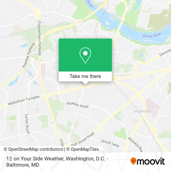 12 on Your Side Weather map