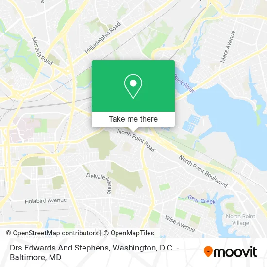 Drs Edwards And Stephens map