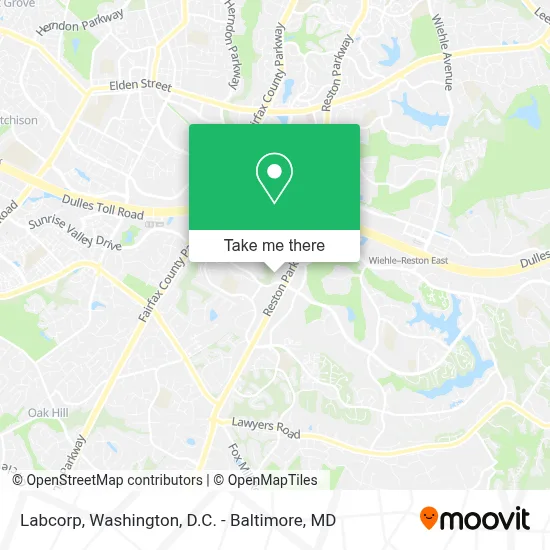Labcorp map