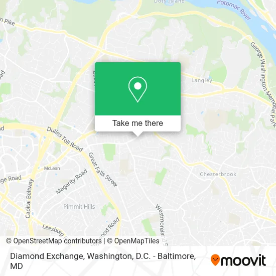 Diamond Exchange map