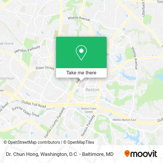 Dr. Chun Hong map