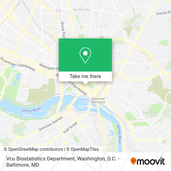 Vcu Biostatistics Department map