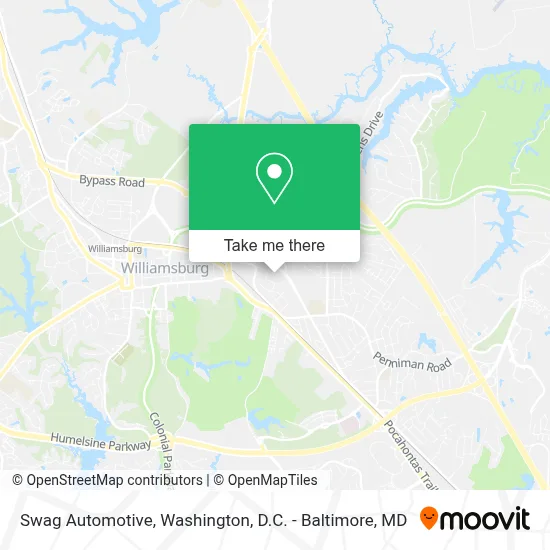 Swag Automotive map