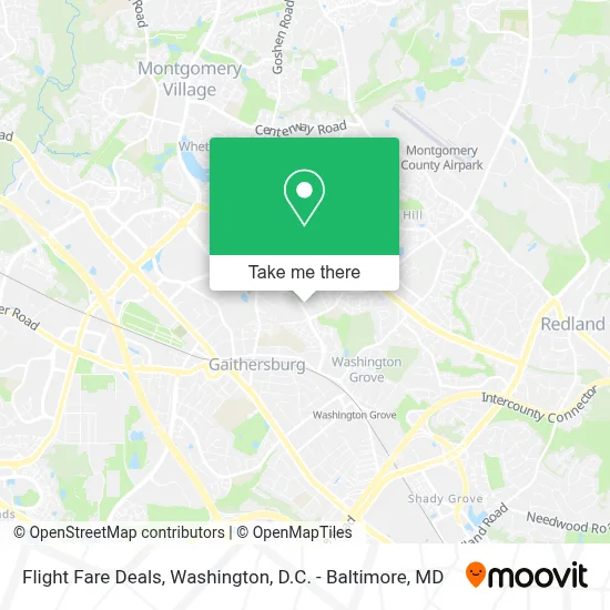 Flight Fare Deals map