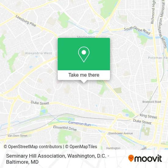 Seminary Hill Association map