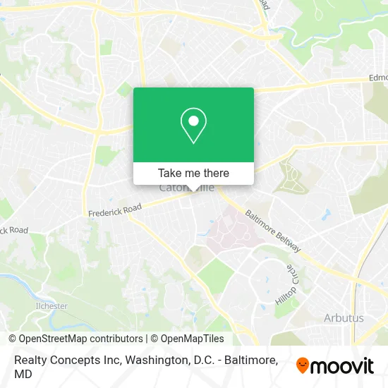 Realty Concepts Inc map
