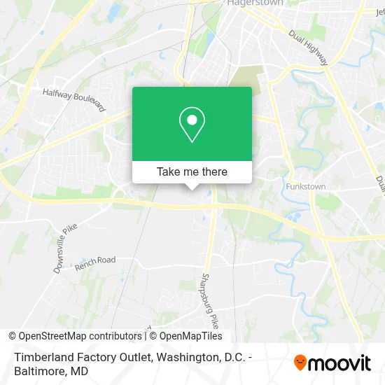 Timberland Factory Outlet map