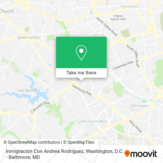 Inmigración Con Andrea Rodriguez map