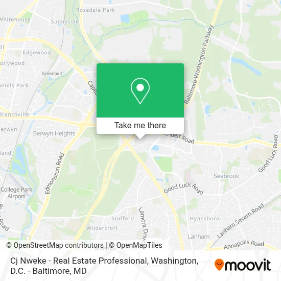 Cj Nweke - Real Estate Professional map