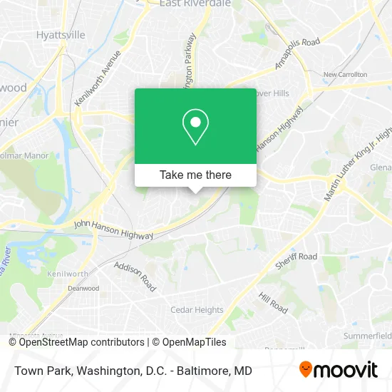 Town Park map