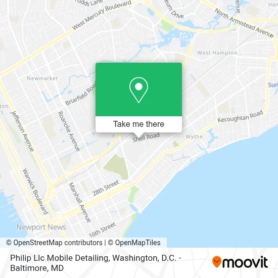 Philip Llc Mobile Detailing map