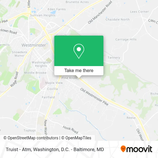 Truist - Atm map