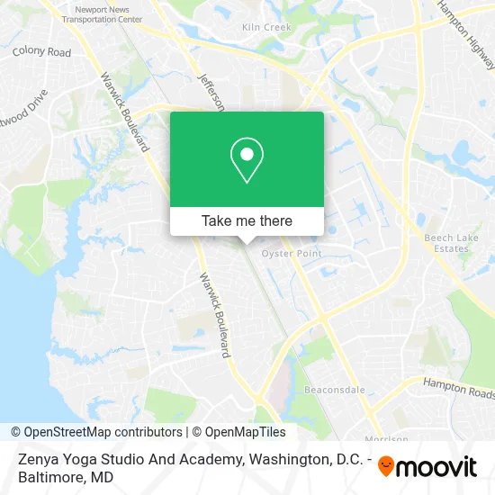 Zenya Yoga Studio And Academy map