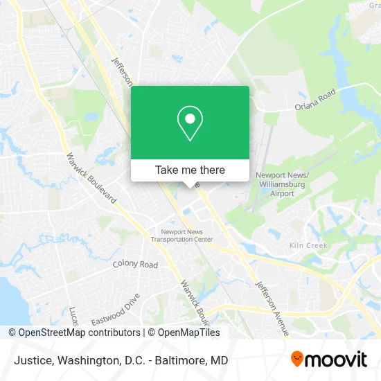 Justice map