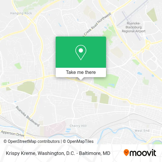 Krispy Kreme map