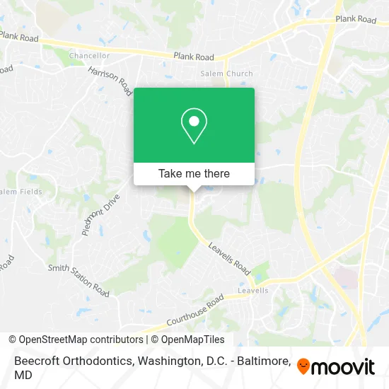 Beecroft Orthodontics map