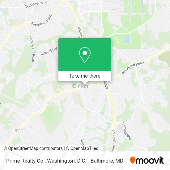 Prime Realty Co. map