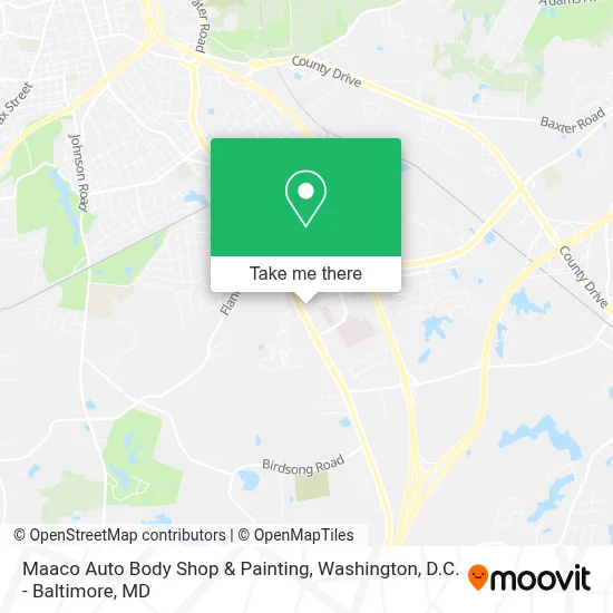 Maaco Auto Body Shop & Painting map