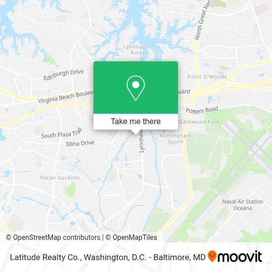 Latitude Realty Co. map