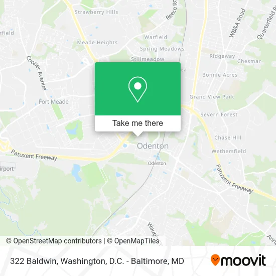 322 Baldwin map