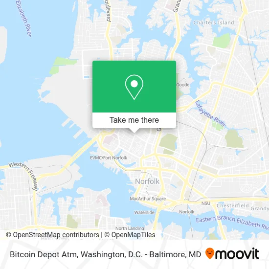 Bitcoin Depot Atm map
