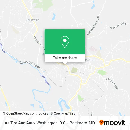 Ae Tire And Auto map