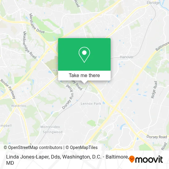 Linda Jones-Laper, Dds map