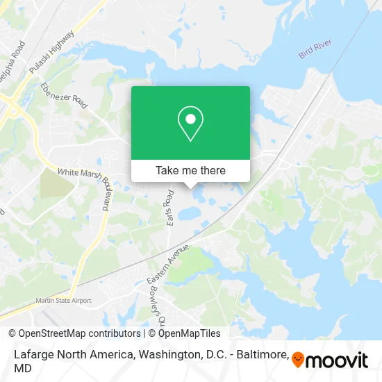 Lafarge North America map