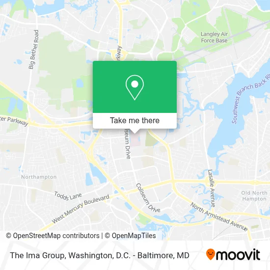 The Ima Group map