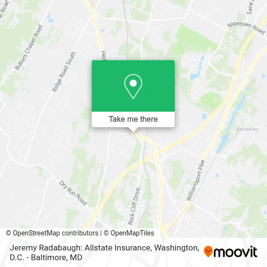 Jeremy Radabaugh: Allstate Insurance map