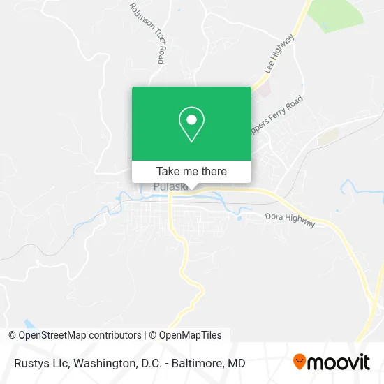 Rustys Llc map