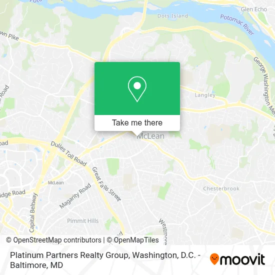 Platinum Partners Realty Group map
