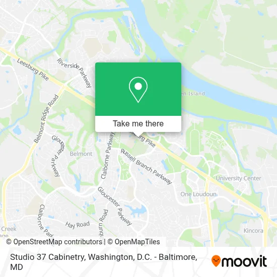 Studio 37 Cabinetry map