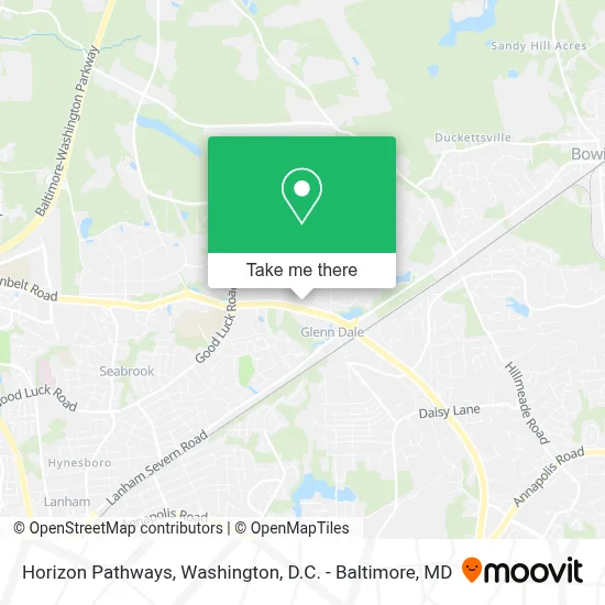 Horizon Pathways map
