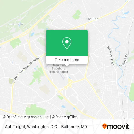 Abf Freight map