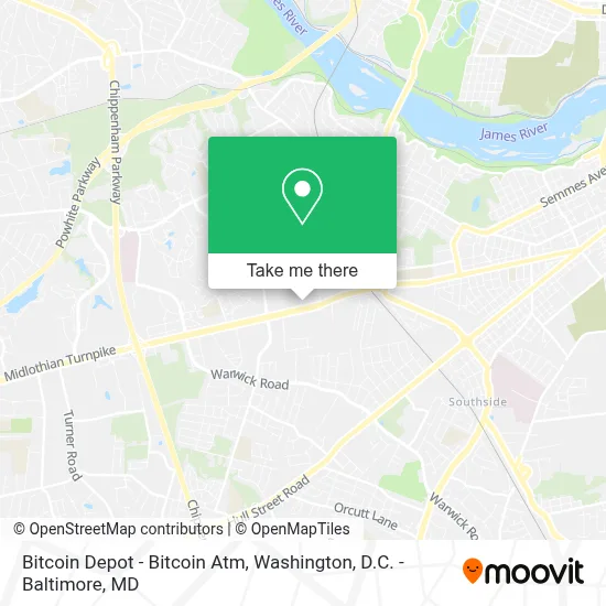 Bitcoin Depot - Bitcoin Atm map