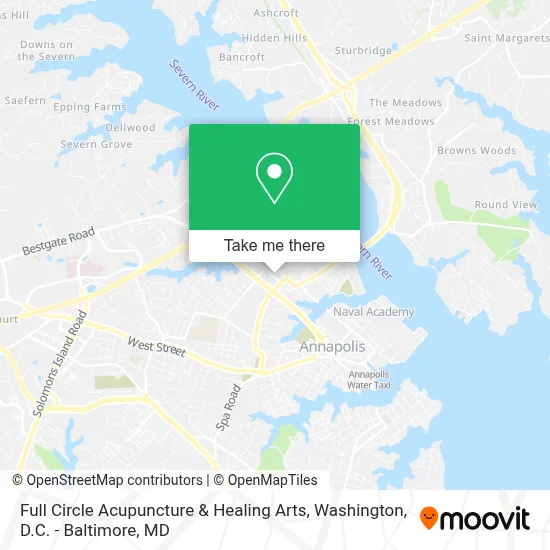 Full Circle Acupuncture & Healing Arts map