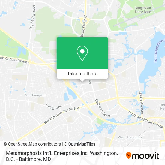 Metamorphosis Int’L Enterprises Inc map