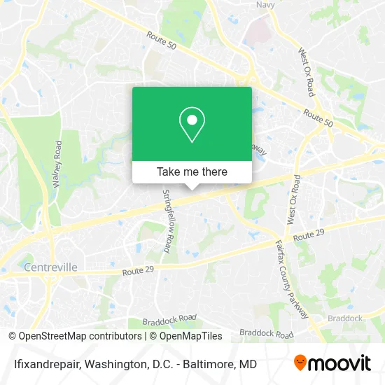 Ifixandrepair map