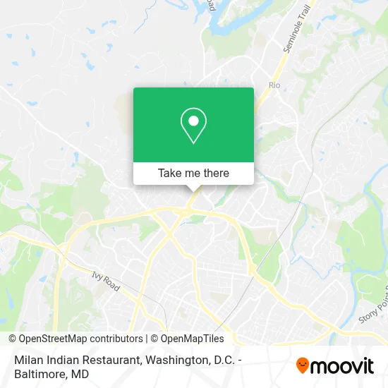 Milan Indian Restaurant map