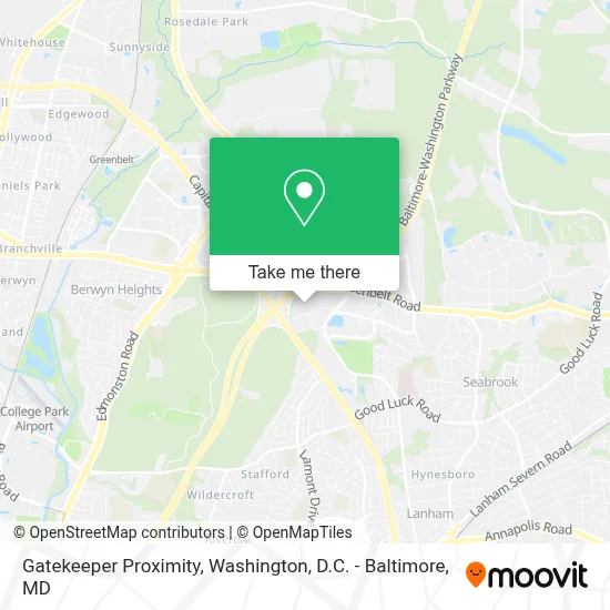 Gatekeeper Proximity map