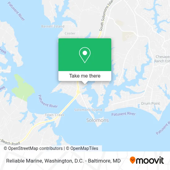 Reliable Marine map