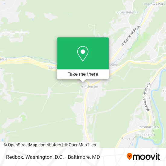 Redbox map