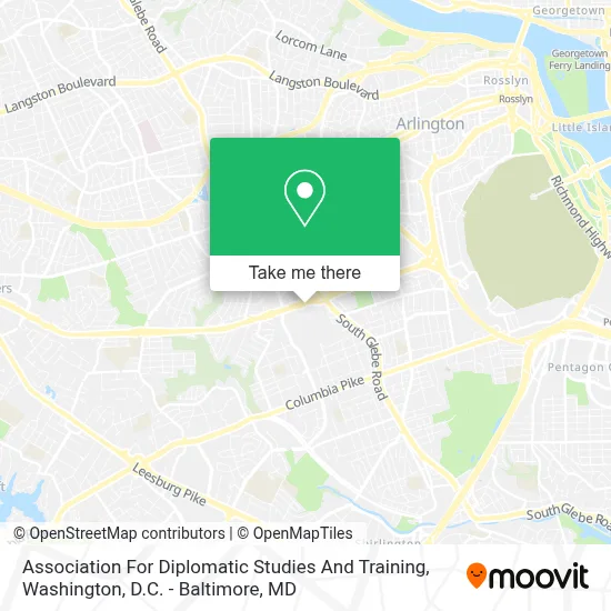 Association For Diplomatic Studies And Training map