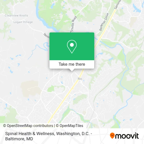 Spinal Health & Wellness map