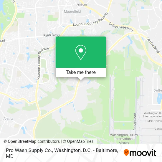 Pro Wash Supply Co. map
