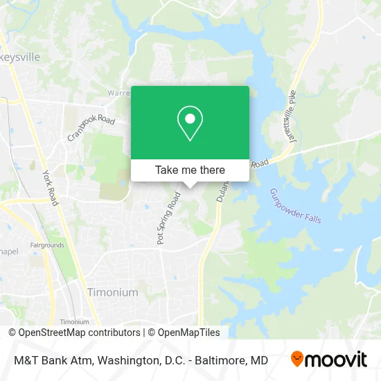 M&T Bank Atm map