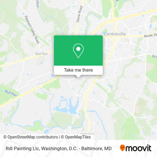 Rdl Painting Llc map