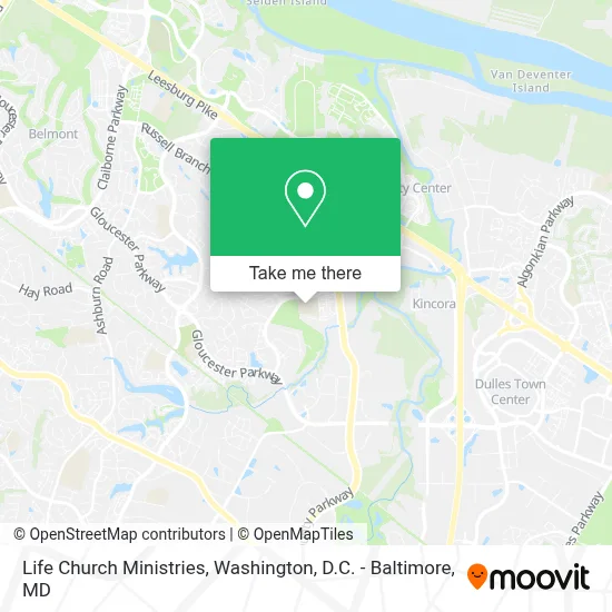 Life Church Ministries map